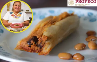 Así puedes preparar tamalitos de frijol por menos de 150 pesos, según Profeco