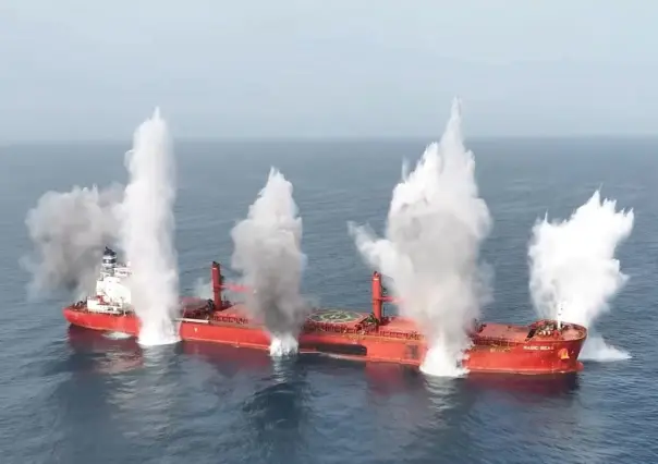 Se hunde buque en el Mar Rojo; hay 4 muertos y 22 desaparecidos | VIDEO