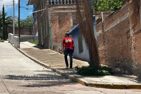 La calle de Durango que según sus habitantes es la más empinada de la ciudad