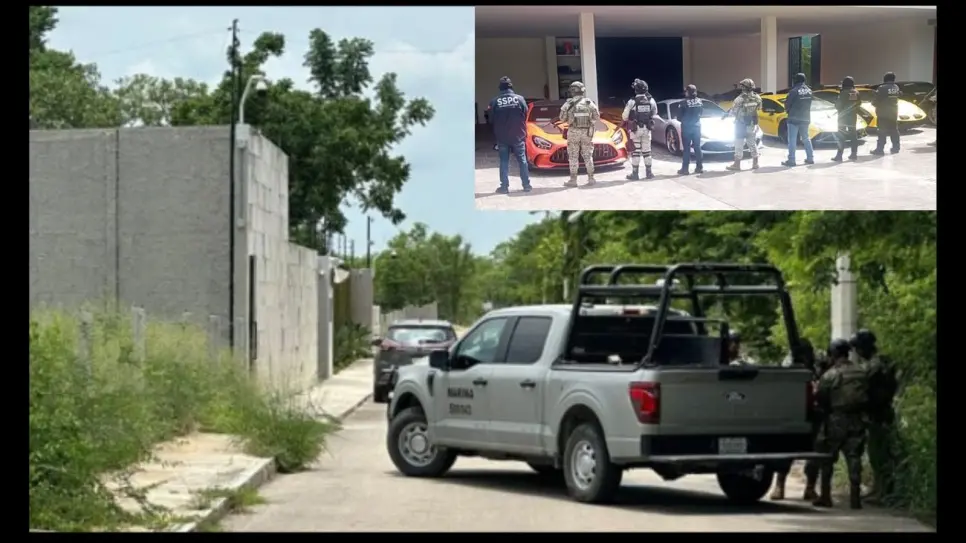 Cateo en Yucatán: aseguran 14 autos de lujo en casa al norte de Mérida ligada al crimen organizado Cateo en Yucatán: aseguran 14 autos de lujo en casa al norte de Mérida ligada al crimen organizado
