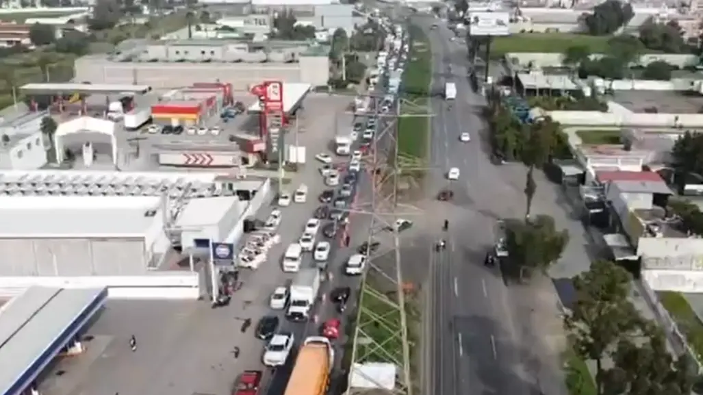 Cierran tramo de la Texcoco-Lechería por obras; ¿cuándo reabrirá la circulación?