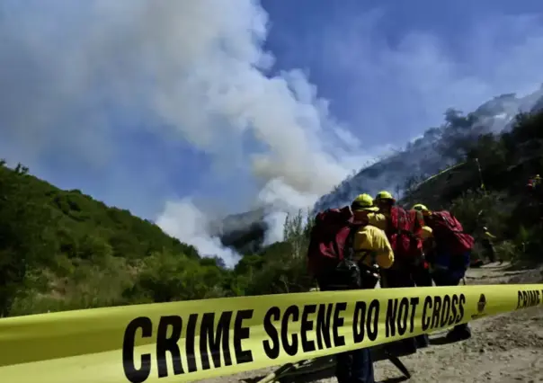 Detienen a adolescente en California por provocar incendio forestal