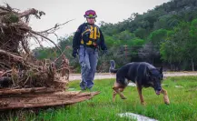 Así inicia Protección Civil de Nuevo León labores de búsqueda en Texas tras inundaciones