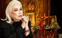 Laura Zapata cumple su promesa a la Virgen de Guadalupe: “entré de rodillas para agradecerle” Laura Zapata cumple su promesa a la Virgen de Guadalupe: “entré de rodillas para agradecerle”