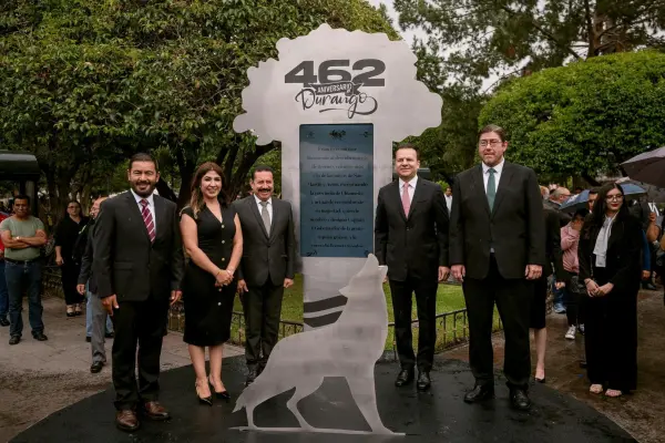 Durango celebra 462 años de historia y orgullo colectivo: Esteban Villegas