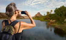 En este municipio de BCS  brota un oasis en medio del desierto que nunca se seca