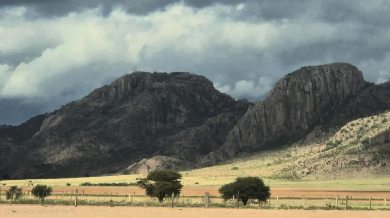Este pueblo de Durango está rodeado de cerros y de una presa. Foto: FB Jorge C Jauregui Alvarez.