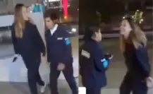 ¡Otra vez Lady Racista! Insulta a guardia y le arrebata el celular por no abrirle la puerta
