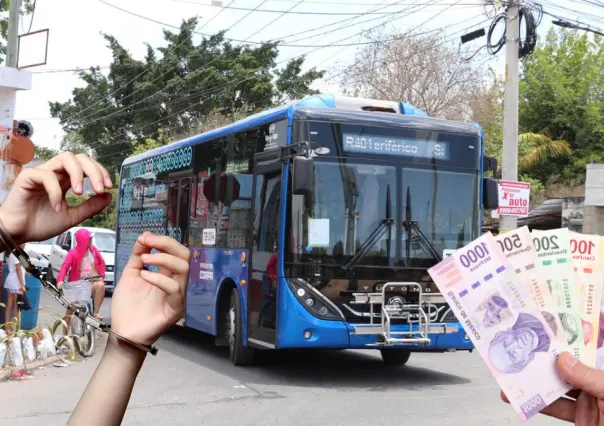 Ley Va y Ven: estas son la sanciones por daños al transporte público en Yucatán