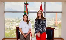 Lorena de la Garza sostiene reunión con la Cónsul General de Canadá Annabelle Larouche en Monterrey