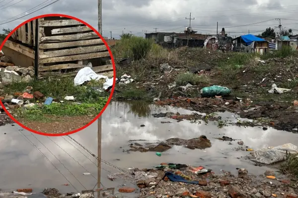 Este lugar de Durango se encuentra entre los charcos y la basura 