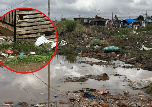 Este lugar de Durango se encuentra entre los charcos y la basura 