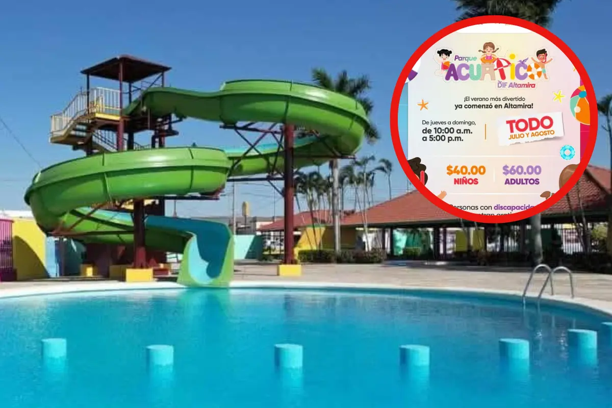 Descubre cómo disfrutar del verano 2025 en el parque acuático de Altamira con diversión familiar a bajo costo. ¡No te lo pierdas!
