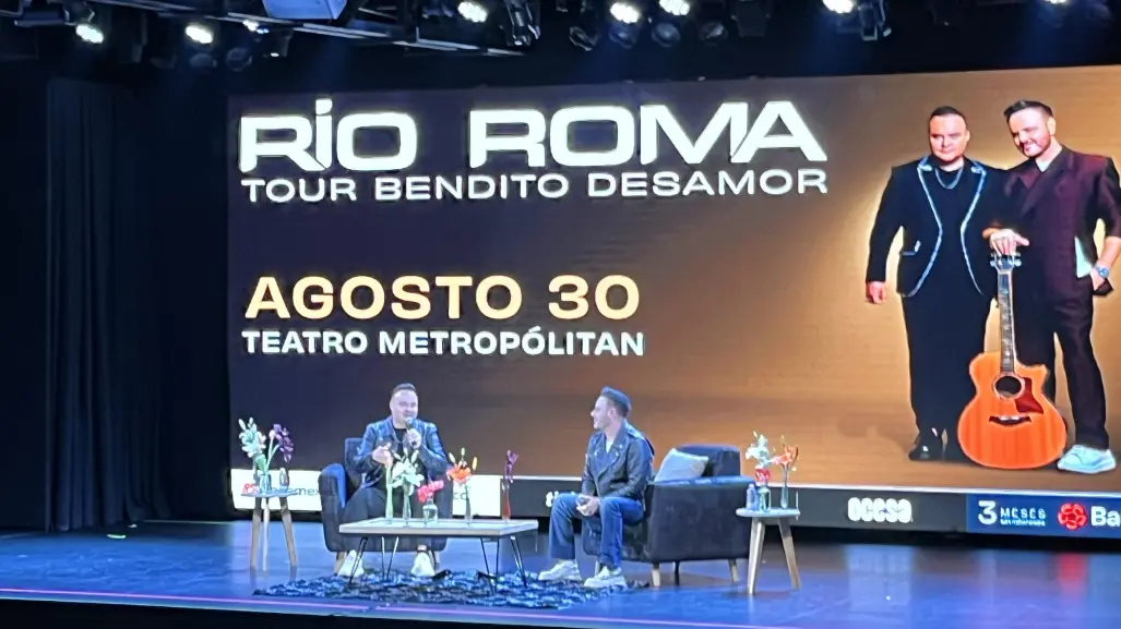 Río Roma llevará a Monterrey su nueva gira: Bendito desamor