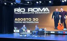 Río Roma llevará a Monterrey su nueva gira: Bendito desamor