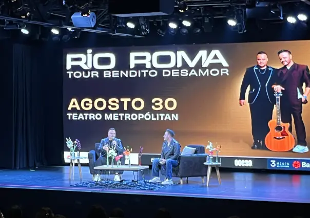 Río Roma llevará a Monterrey su nueva gira: Bendito desamor