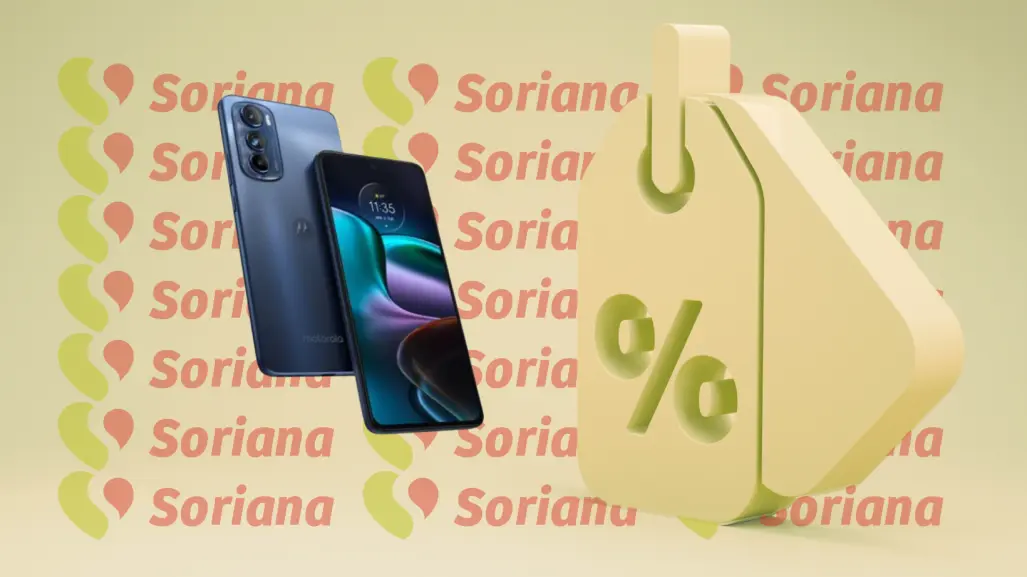 Soriana tiene este Motorola Edge 30 con el 58% de descuento