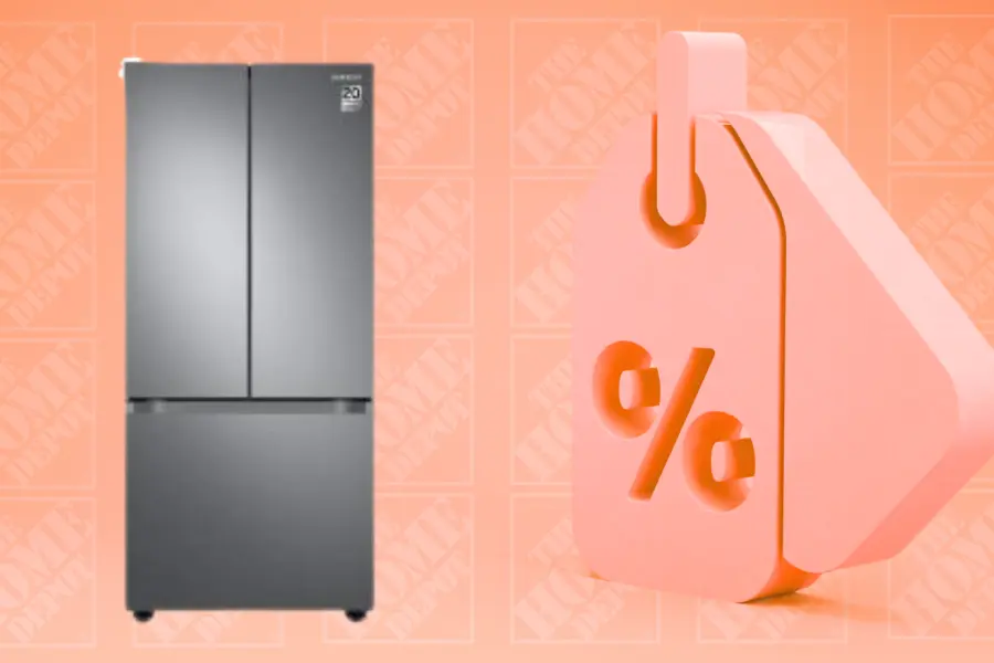 The Home Depot tiene este refrigerador Samsung con casi 10 mil pesos de descuento
