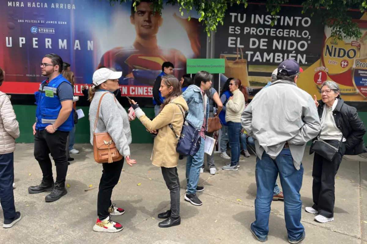 Vecinos de la alcaldía Benito Juárez en CDMX. Foto: Iván Macías