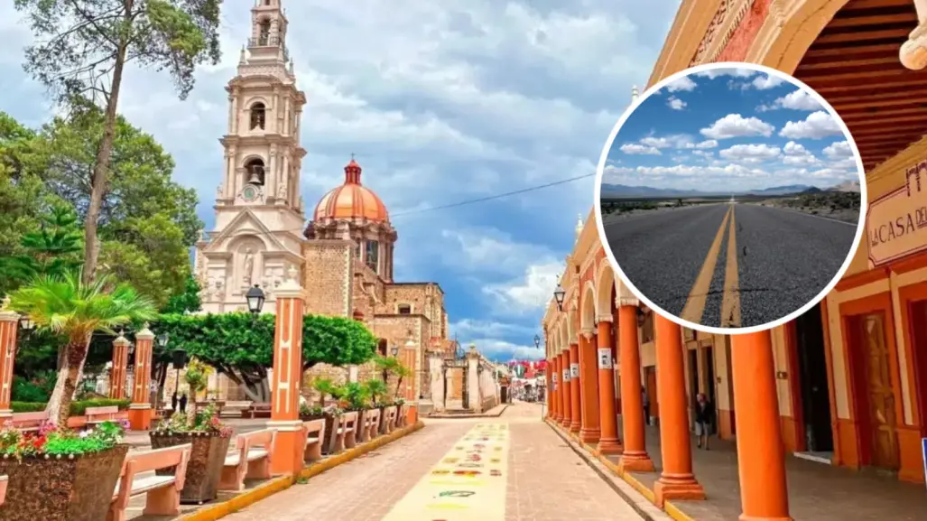 La carretera de Durango que te lleva en dos horas a un popular pueblo mágico de Zacatecas