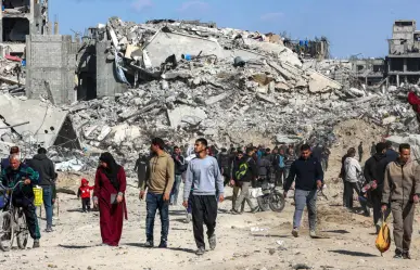Israel asegura apoyo humanitario a Gaza y niega desplazamiento forzado de palestinos