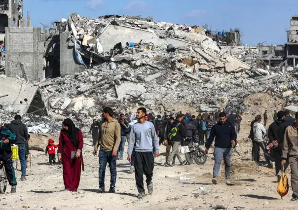 Israel asegura apoyo humanitario a Gaza y niega desplazamiento forzado de palestinos