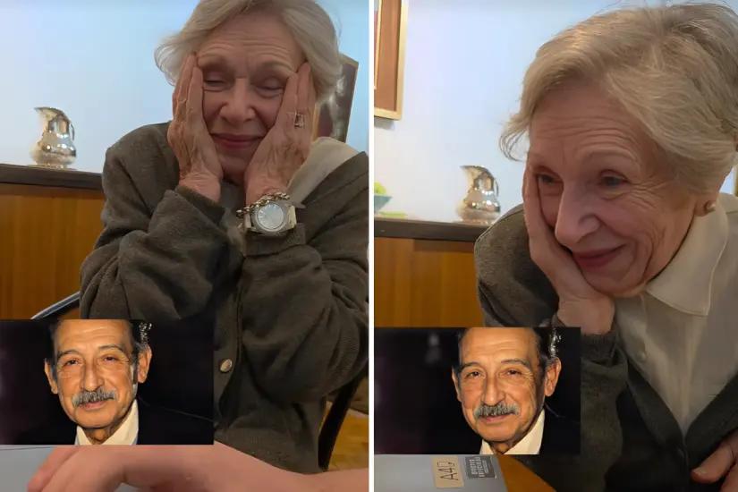 Con solo 100 años, una abuela enfrenta su pasado al ver a su esposo recreado con inteligencia artificial y se conmueve. Foto: Canva