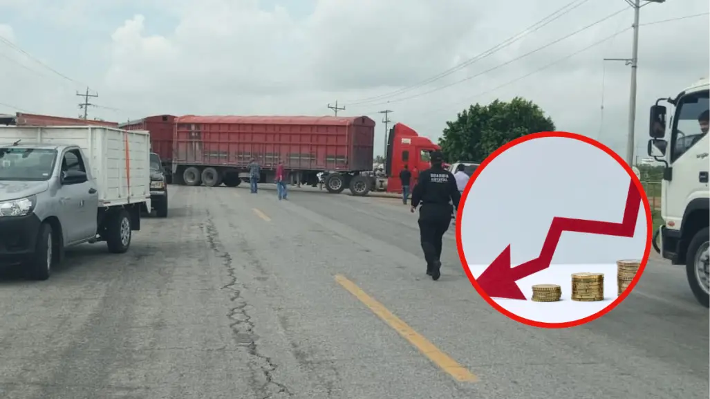 Cierre de carretera a San Fernando provocó pérdidas de hasta 500 millones de pesos