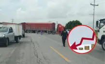 Cierre de carretera a San Fernando provocó pérdidas de hasta 500 millones de pesos
