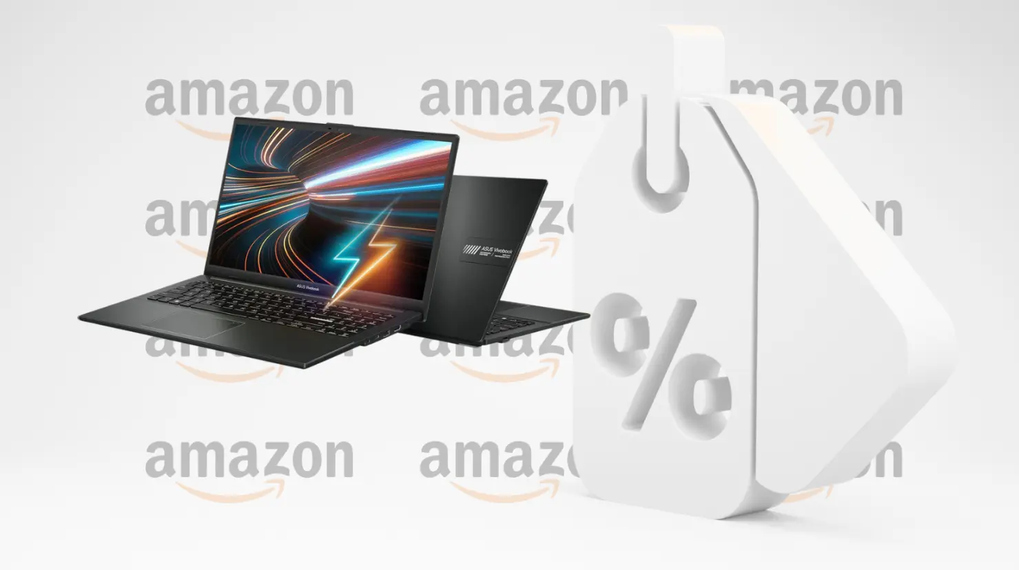 La laptop ASUS Vivobook Go que tiene Amazon en oferta representa un ahorro de casi mil 600 pesos. Foto: Amazon | Canva