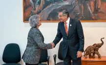 Américo Villarreal sostiene acuerdos de salud con la Secretaría de Hacienda