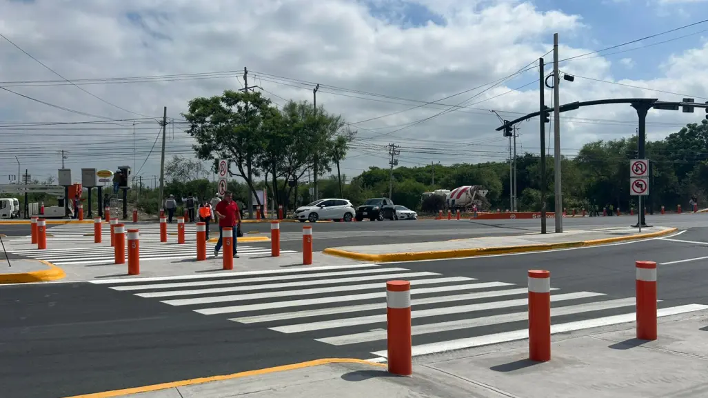 Amplían carriles en avenida Ruiz Cortines en Guadalupe
