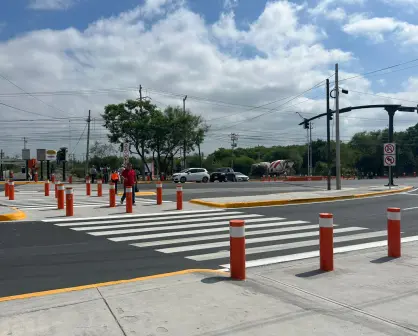 Amplían carriles en avenida Ruiz Cortines en Guadalupe