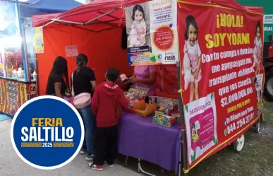 Activan colecta en  la Feria de Saltillo 2025, niña de 4 años necesita un trasplante 