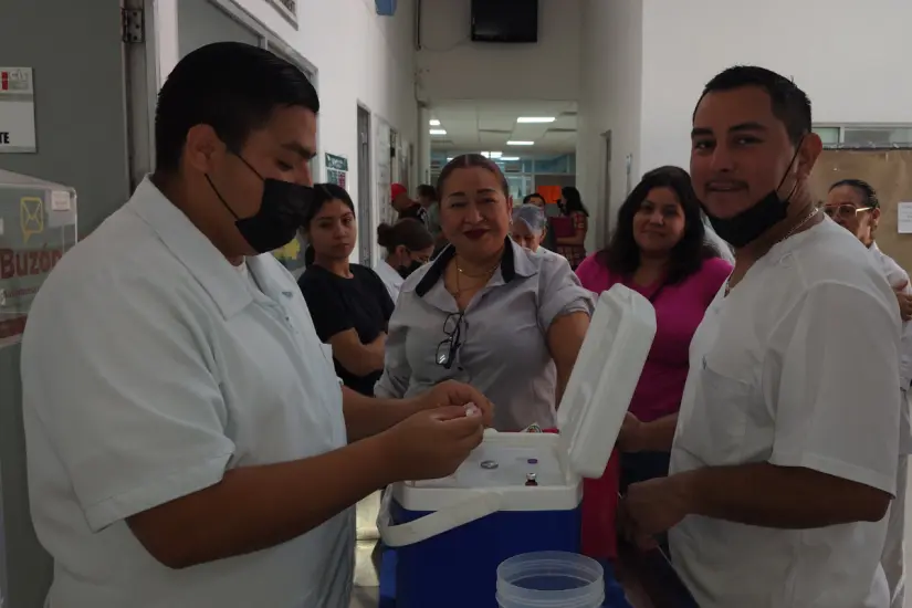 Ante el incremento de casos, autoridades reforzaron la campaña de vacunación contra sarampión y rubeola. Foto: Ramón Sánchez