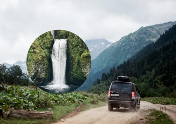 Esta carretera de Nuevo León te lleva a un paraje con cañón y cascadas en 2 horas
