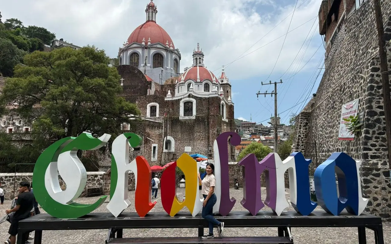 Letras emblemáticas de Chalma. Foto: Juan Manuel López