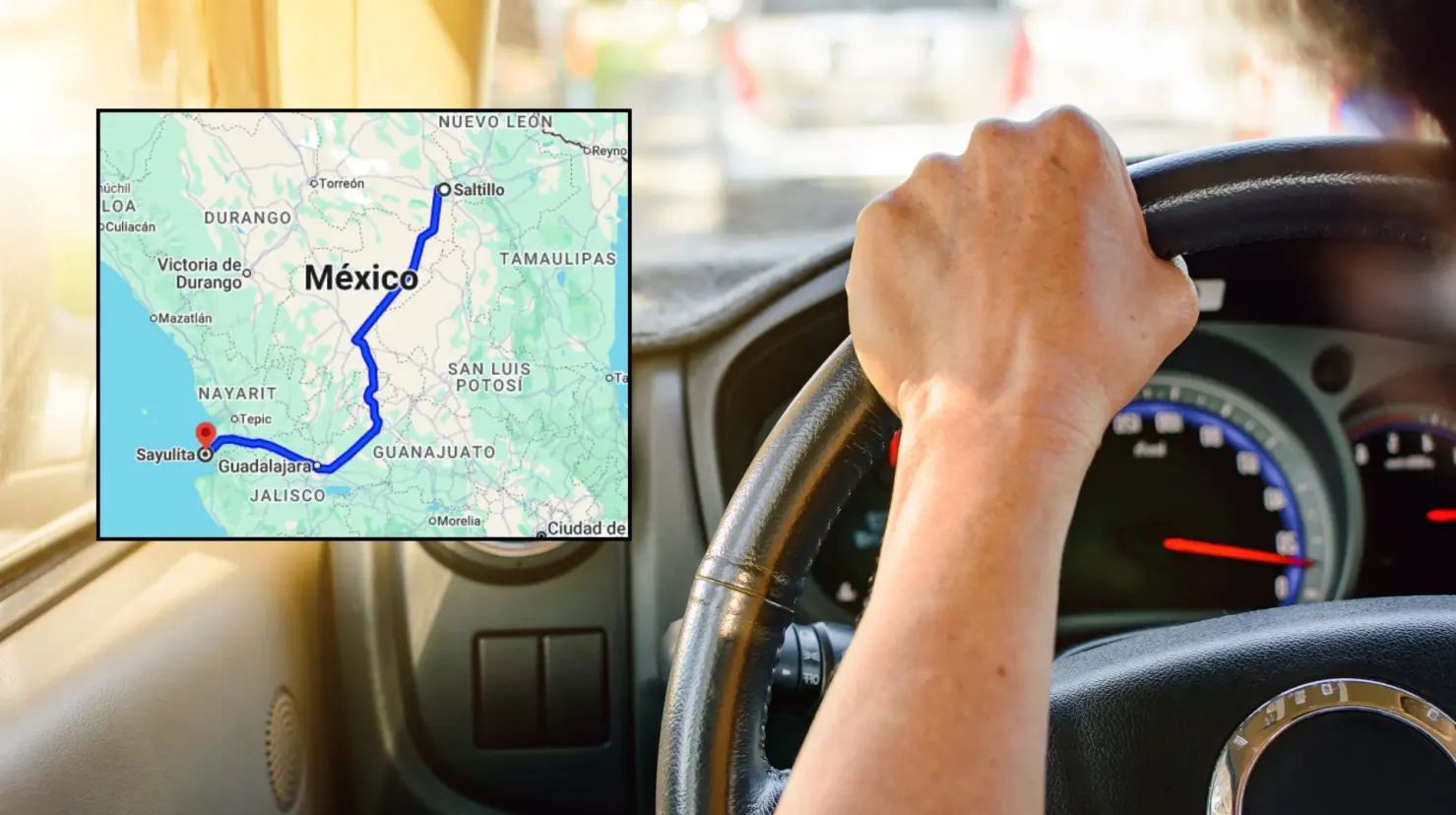 Viajar de Saltillo a Sayulita toma un poco más de 11 horas. (Fotografía: Canva)