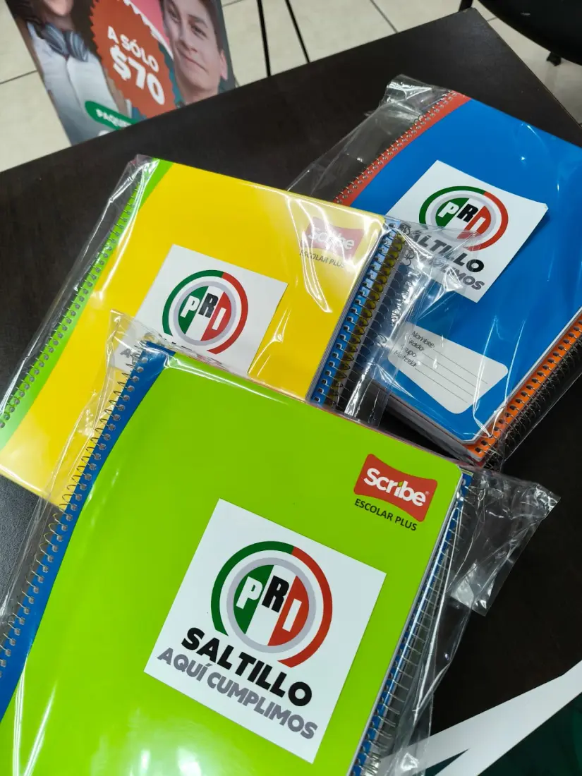 La venta arrancará el lunes 14 de julio./Foto: PRI Saltillo