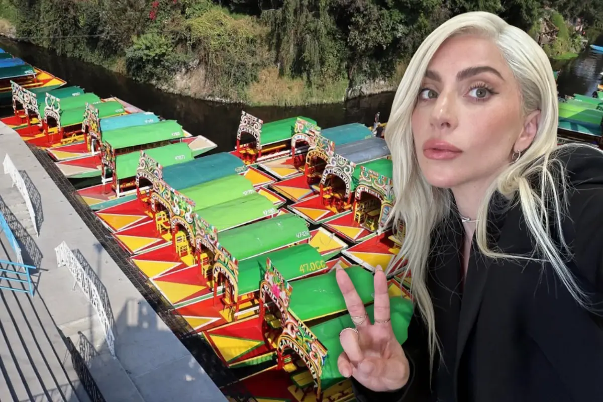 ¿Lady Gaga en México? Rumores de grabación en Xochimilco (Foto: IG @ladygaga, @jovs.pm / Canva)