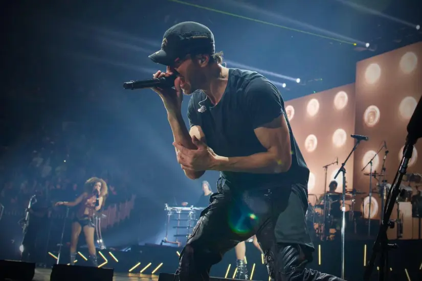 Enrique Iglesias en concierto. Foto: Fb @Enrique