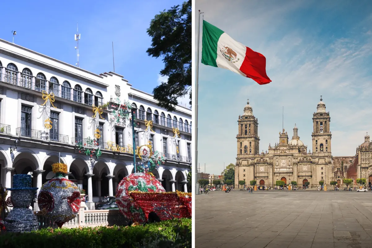 Xalapa, Veracruz, y Ciudad de México. Foto: Ayuntamiento de Xalapa / Canva