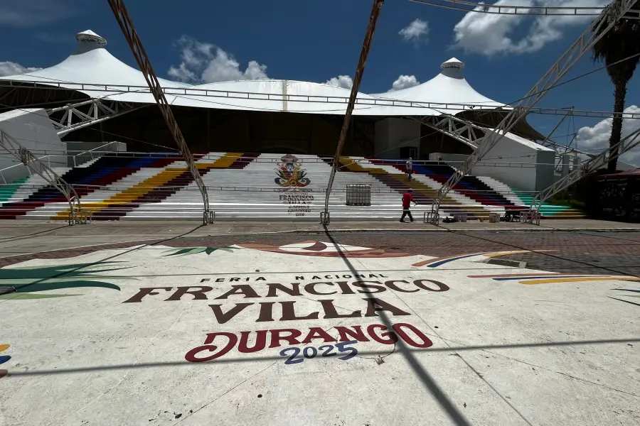 FOTOS | Así luce la Feria de Durango a unos días de su inicio