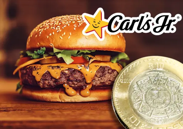 Carls Jr. lanza hamburguesa a 10 pesos: conoce los detalles de la promoción