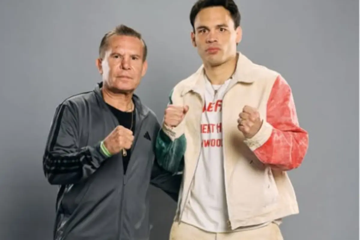 Julio César Chávez y Julio César Chávez Jr. Foto: Instagram @jcchavezjr