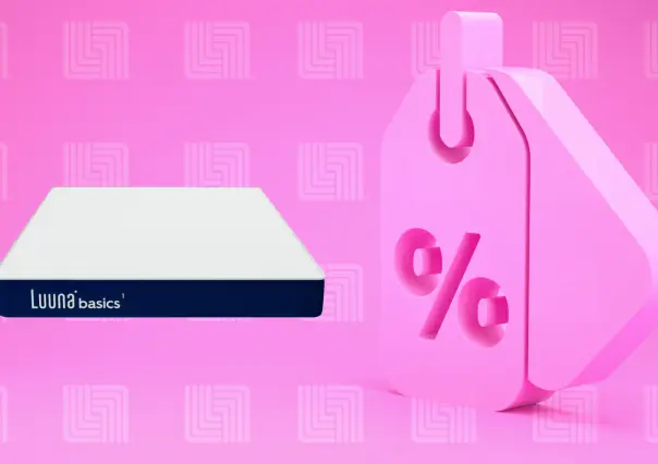 Liverpool tiene este colchón Luuna con el 50% de descuento