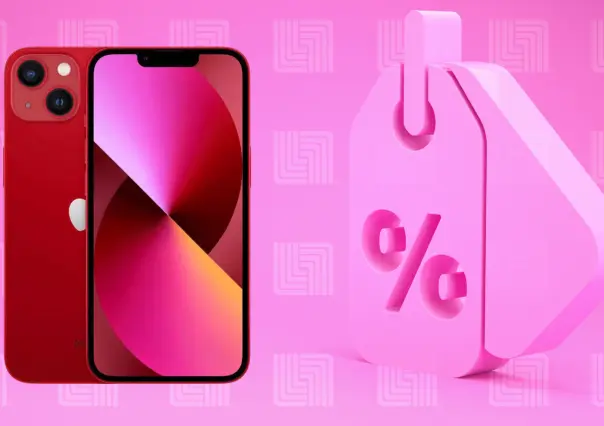 Liverpool tiene este IPhone 13 rojo con el 48% de descuento