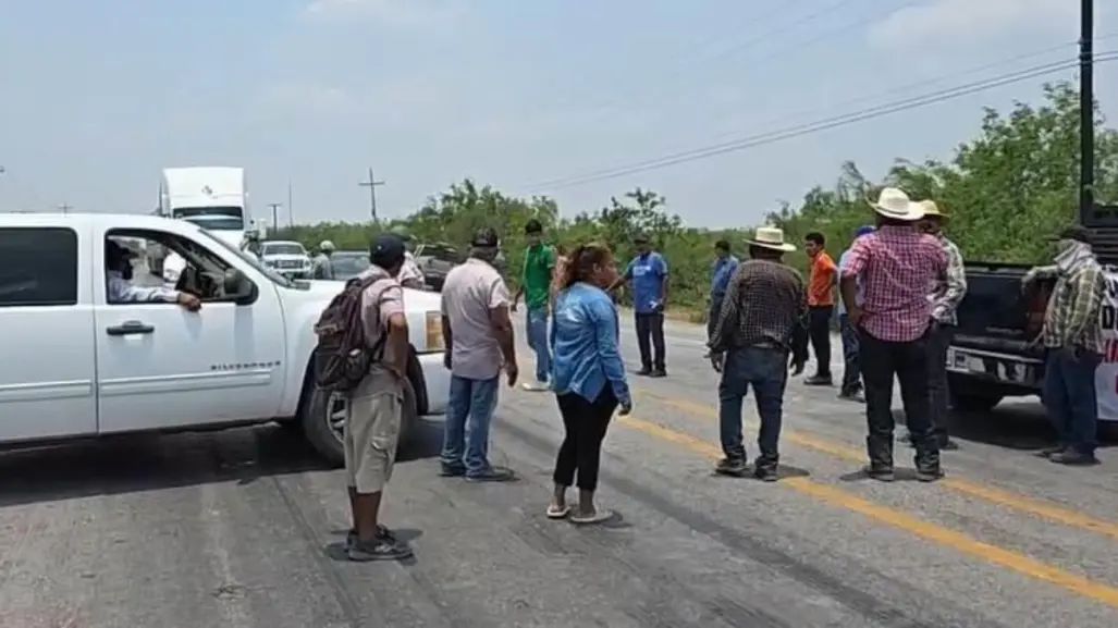 Agricultores anuncian nuevo bloqueo en la carretera Reynosa-Río Bravo por crisis en el campo