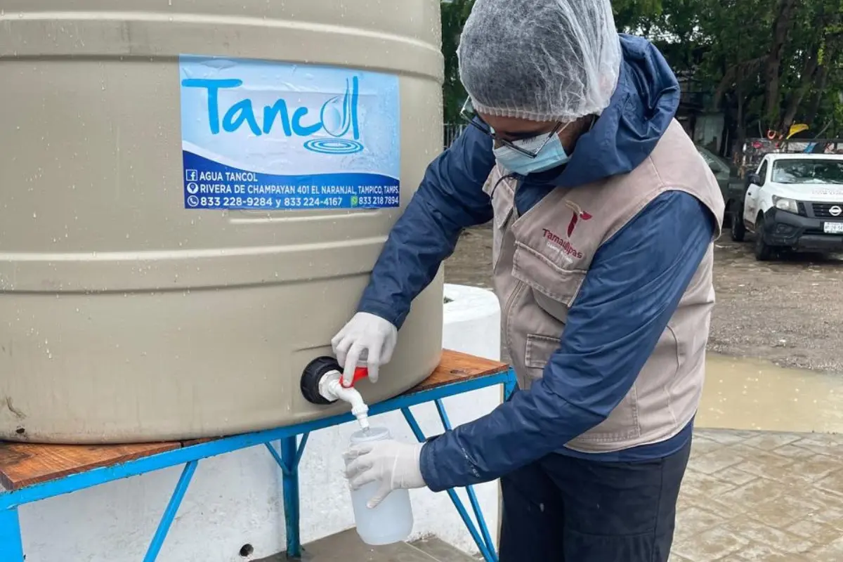Dichas acciones se hacen con el objetivo de otorgar seguridad a la población afectada por las lluvias. Foto: Secretaria de Salud