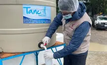 De esta forma mantiene el saneamiento de las áreas afectadas por inundaciones en Tampico